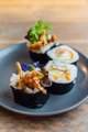 Soft shell crab maki roll
