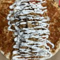 Turkse pizza kipdöner