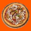 Pizza falafel luxe