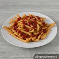 Patat ketchup