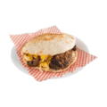 Broodje köfte met cheddar