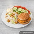 Zinger burger menu