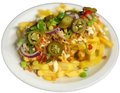 Loaded fries pulled chicken