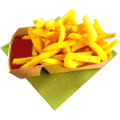 Friet ketchup