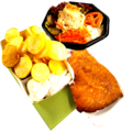 Kipschnitzel menu