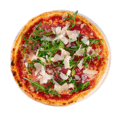 Pizza crudo