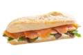 Broodje Gerookte Zalm en Roomkaas