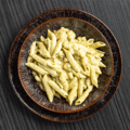 Pasta pesto garnalen