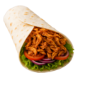Wrap pulled chicken