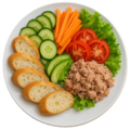Rauwkostschotel tonijn