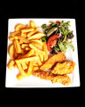 Chicken brest strips menu