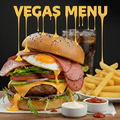 Vegas roullet burger menu