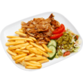Döner kebab kip schotel