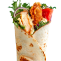 Crispy chicken wrap