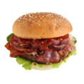 Family premium baconburger