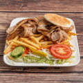 Grote schotel döner