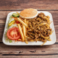 Grote schotel gyros