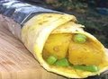 Roti Rol Vegetarisch / Roti Wrap with Vegetables