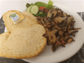 Gebakken champignons