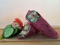 Vegetarische bietenwrap