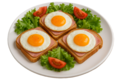 Uitsmijter ham