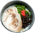 Tonkotsu menu