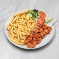 Kalfs shis kebab schotel