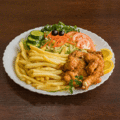Kibbeling schotel