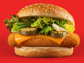 Vegetarische cheese burger