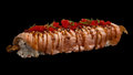 Flamed salmon ebi roll