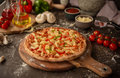 Pizza funky chicken