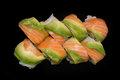 31. Soft shell zalm roll