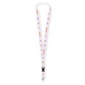 Lanyard weiß/pink