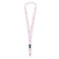 Lanyard weiß/rosa