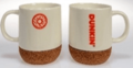 Retro Mug Kork weiß