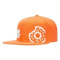 Dunkin' Cap orange/weiß