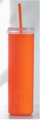 Reusable Silicon Cup orange