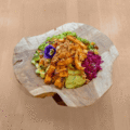 Aloha pulled farm chicken combi special