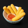 6 stuks mozzarella sticks