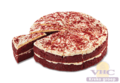 Red velvet taart