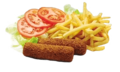 Kroketten schotel (2 stuks)