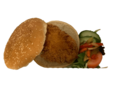 Broodje crunchy chicken filet burger