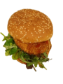 Broodje crunchy chicken chili burger