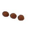 Trioballetjes met pindasaus