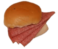 Broodje cervelaatworst