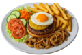 Hamburger Hawaii Schotel