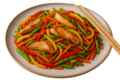 Wokschotel kip