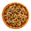 Pizza - Rundergehakt