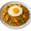 Nasi [met kip en ei]