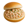 Broodje garnalensalade
